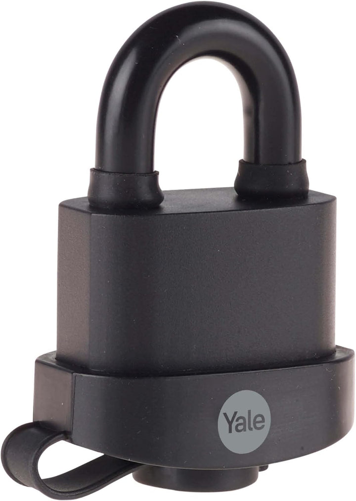 Yale - Y220B/51/118/3 hohe Sicherheit 51 mm wetterfestes Vorhängeschloss, 3er Set - offener Stahlbüg