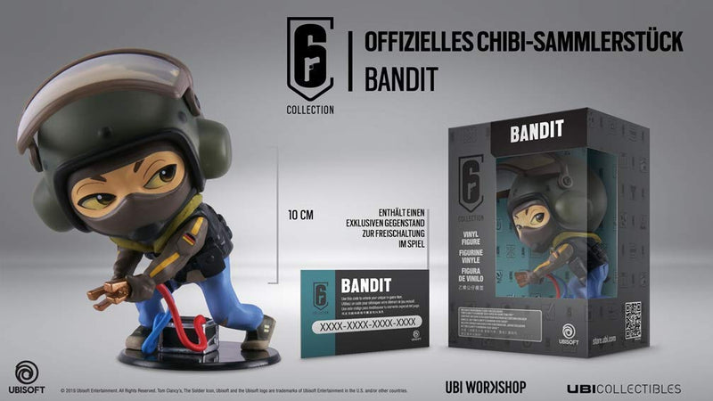 Ubisoft Six Collection - Bandit Figur (Rainbow Six Siege, Serie 3), Bandit Figur