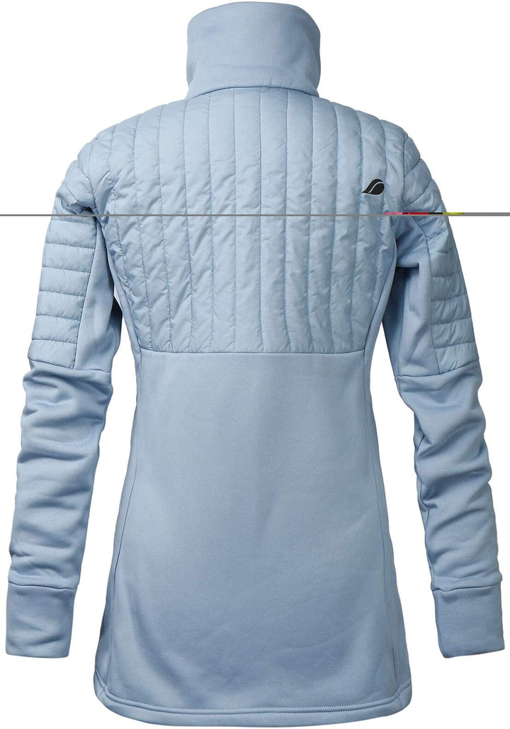 Didriksons Damen Hybridjacke Jacke Mela WNS JKT atmungsaktiv elastisch 36 Wolkenblau 385., 36 Wolken