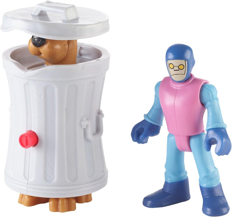 Fisher-Price Imaginext Doo Hiding Scooby & Funland Robot Figures, Multi Color