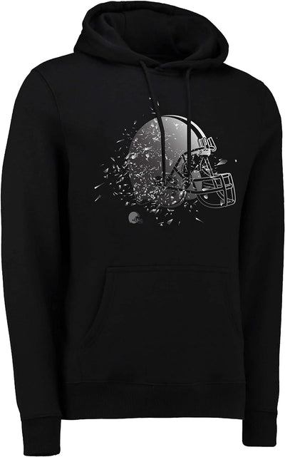 Fanatics - NFL Cleveland Browns Shatter Graphic Hoodie - Schwarz Farbe Schwarz M Schwarz, M Schwarz