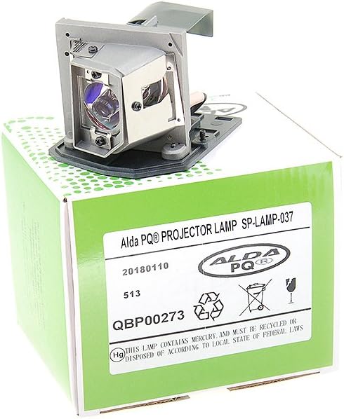 Alda PQ Premium, Beamer Lampe kompatibel mit INFOCUS X15, X20, X21, X6, X7, X9, X9C, SP-LAMP-037 Pro