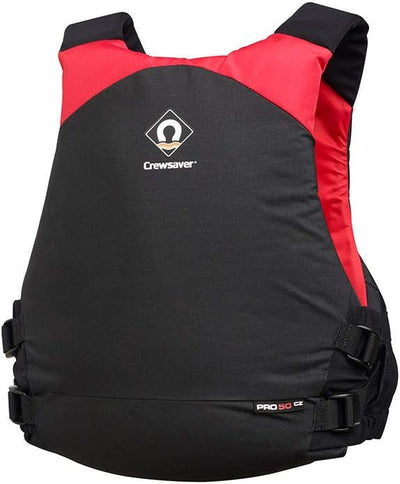 Crewsaver Pro CZ Chest Zip Buoyancy Aid 2023 - Black/Red XL, XL