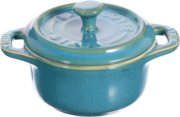Staub Mini Cocotte Round 4 pcs. - 200 ml 40508-160-0 Antique Turquoise