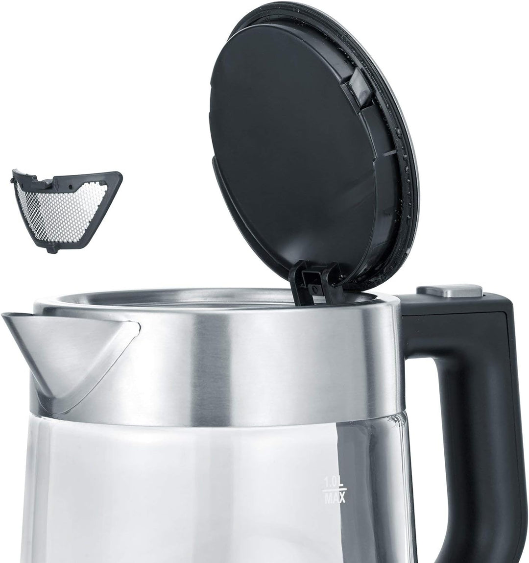 SEVERIN AT 2509 Automatik-Toaster (1.400 W, 2 Langschlitzkammern, für bis zu 4 Brotscheiben) Edelsta