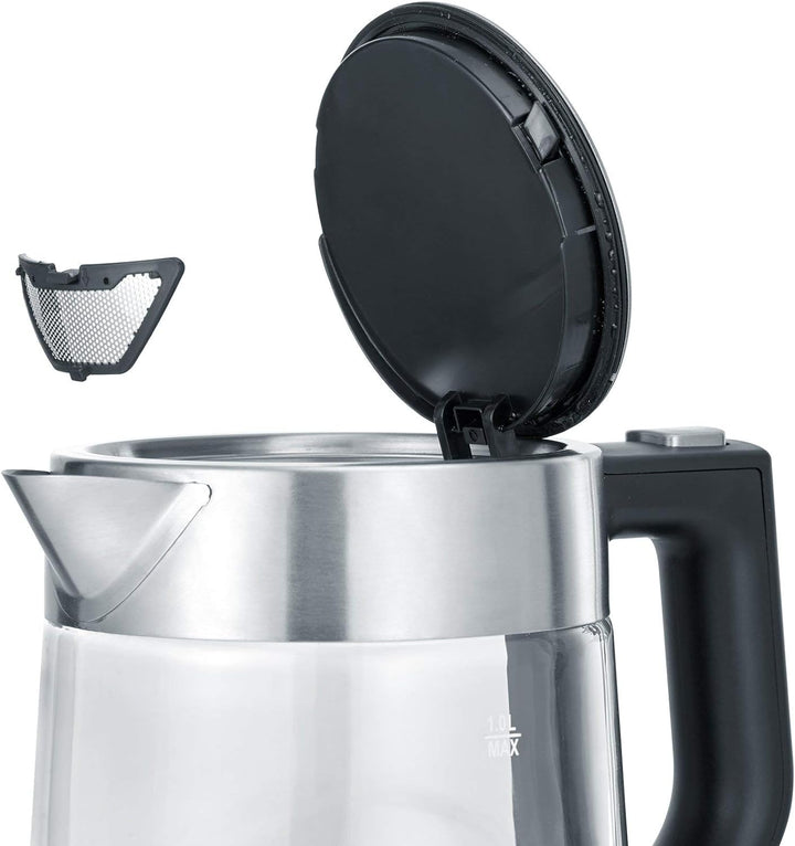 SEVERIN AT 2509 Automatik-Toaster (1.400 W, 2 Langschlitzkammern, für bis zu 4 Brotscheiben) Edelsta