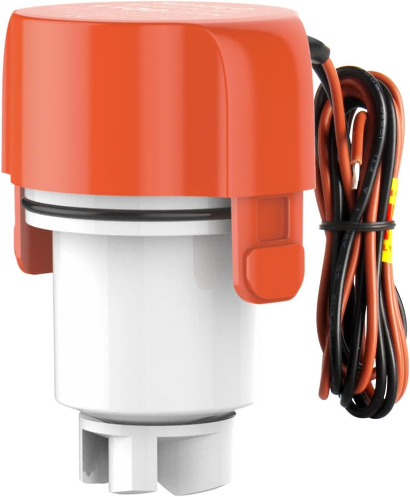 LIGHTEU®, Seaflo DC 12V Non-Automatic Bilgenpumpe 13A SERIE 1100GPH Tauchwasserpumpe für Marineboote