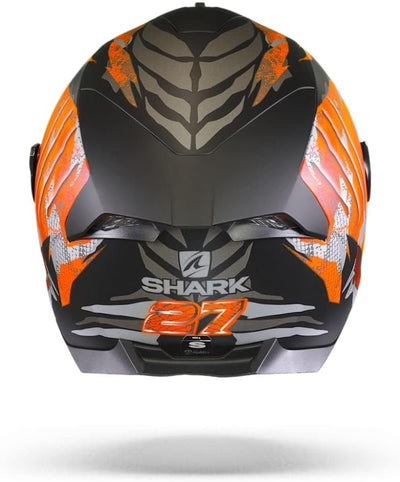 SHARK, integralhelm Skwal2 Iker Lecuona KOS, XS black mat orange silver XS, black mat orange silver