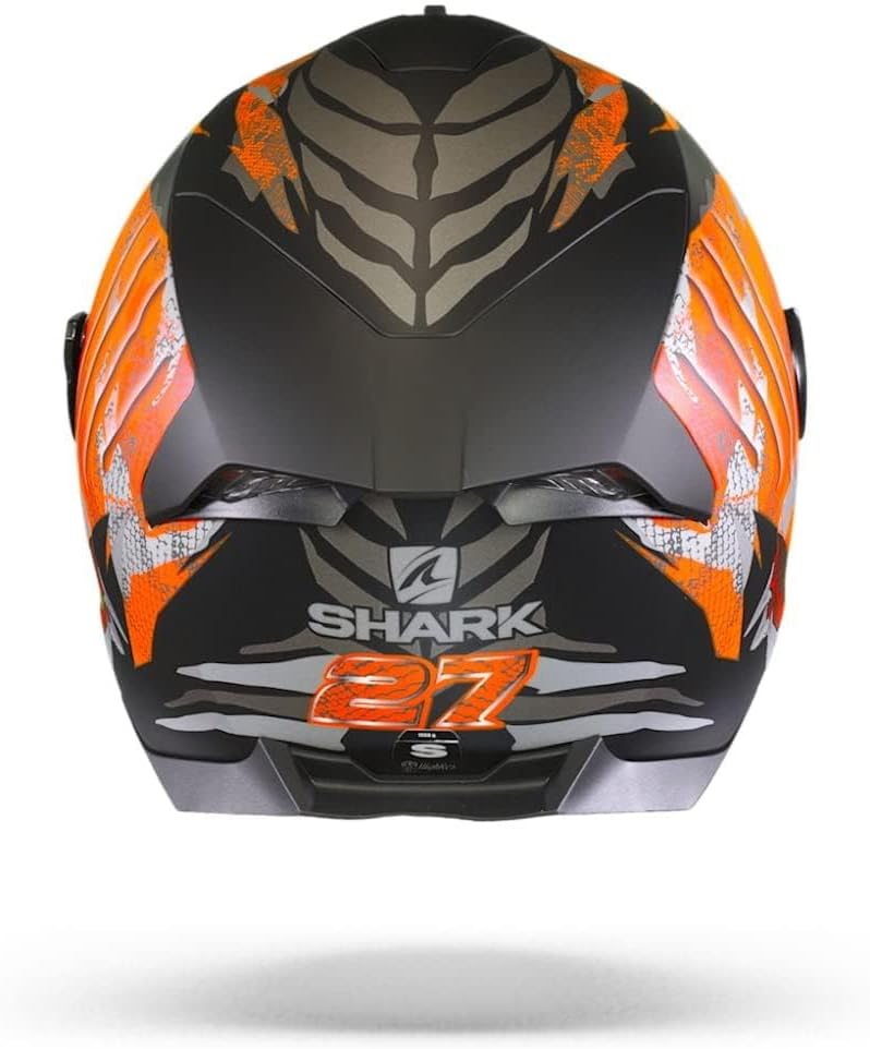 SHARK, integralhelm Skwal2 Iker Lecuona KOS, XS black mat orange silver XS, black mat orange silver