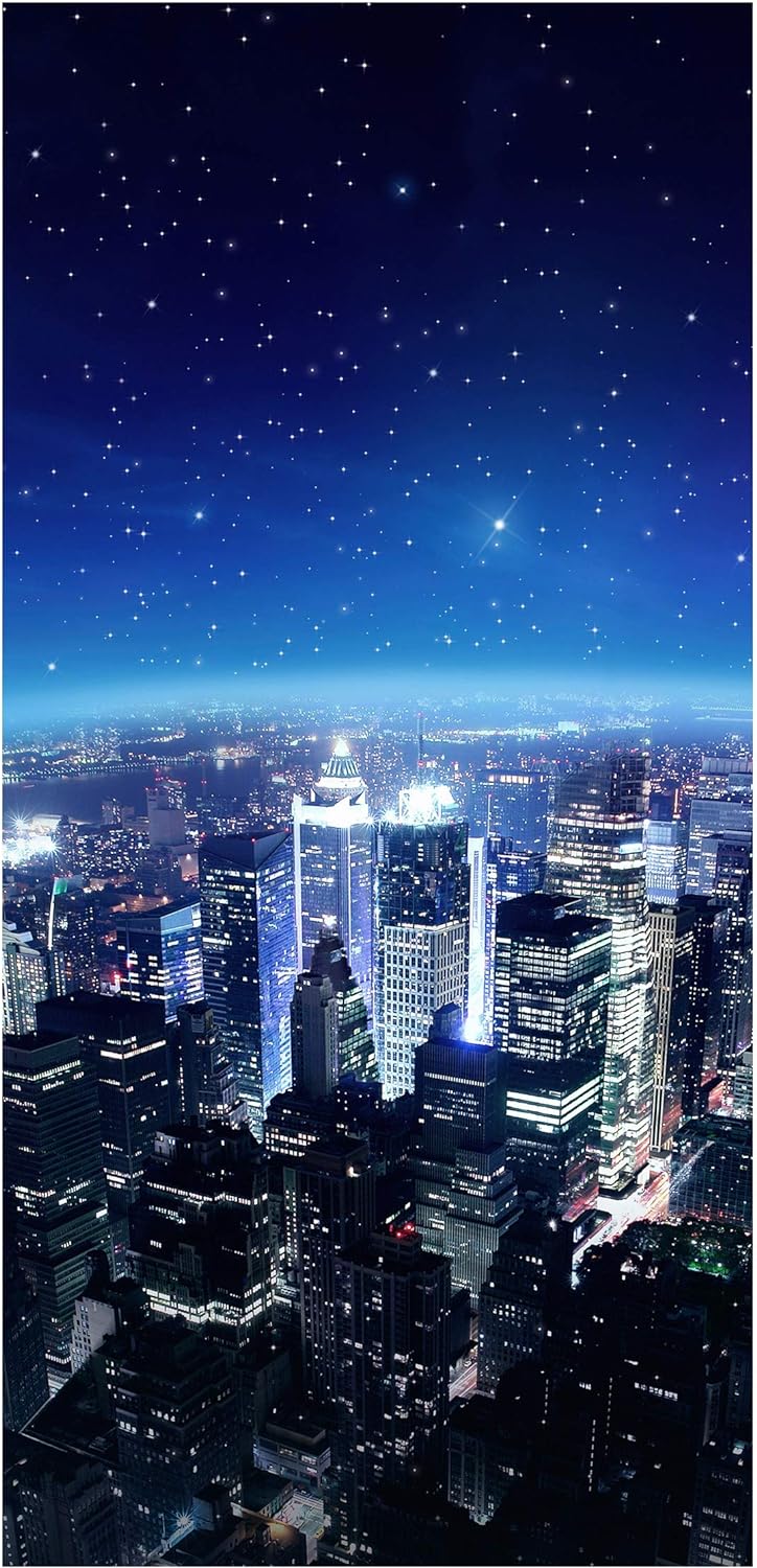 Bilderwelten Raumteiler Illuminated New York 250x120cm ohne Halterung 250x120cm without hanger, 250x