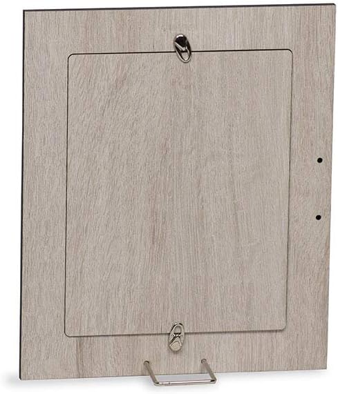 Mareli Bilderrahmen für den Tisch, Emailliertes Metall mit Geflecht Typ Netz, türkis, Adatta a Foto