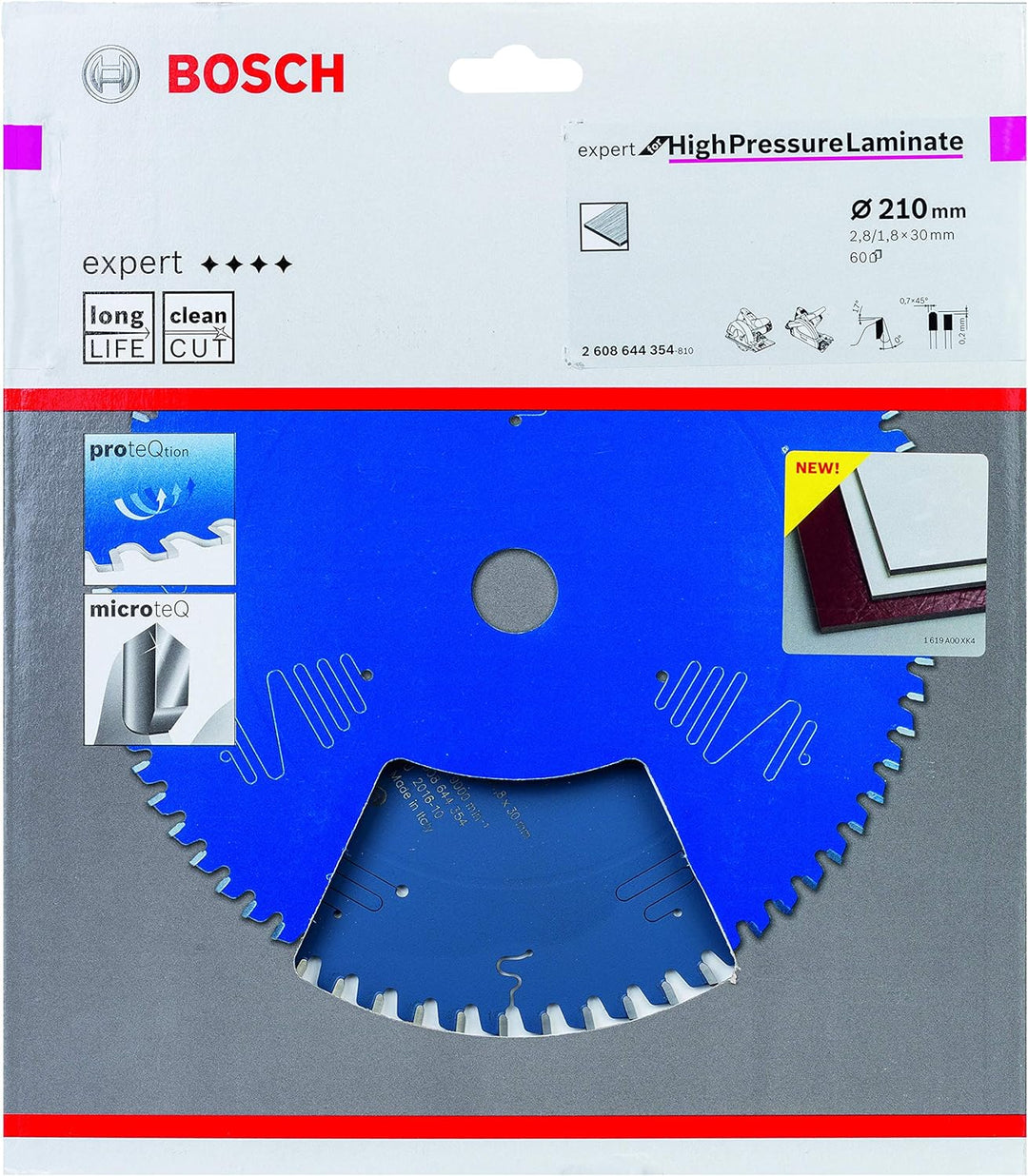 Bosch Professional 1x Kreissägeblatt Expert for High-Pressure Laminate (für Hochdruck-Schichtpressst