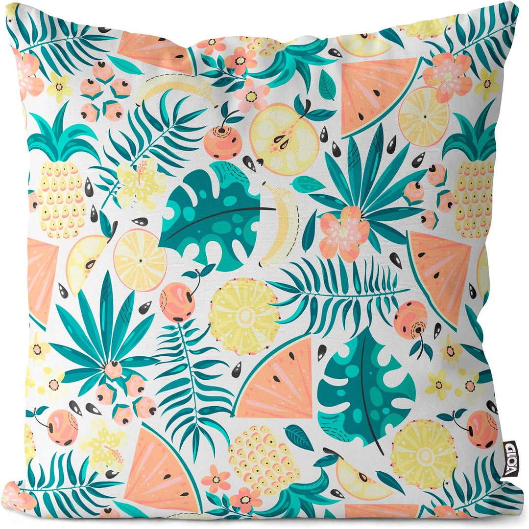 VOID Tropical Fruits Kissenbezug Kissenhülle Sofakissen Kissen Deko Outdoor-Kissen Dekokissen, Kisse