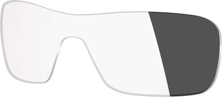 Mryok Ersatzgläser für Oakley Turbine Rotor Nicht Polarisiert - Eclipse Grey Photochrom. Mryok, Nich