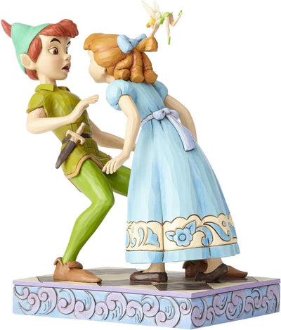 Disney Traditions An Unexpected Kiss - Peter Pan and Wendy Figur 170 x 110 x 190 cm, 170 x 110 x 190