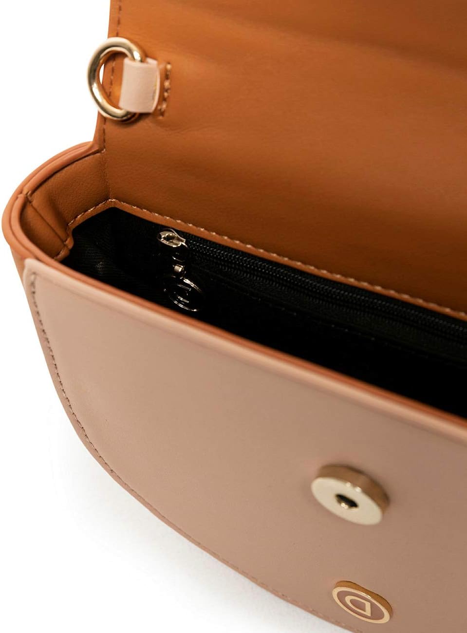 Desigual Damen Riño_rhapsody Nyon Münzbörse, Beige (Crudo V), 5x13.5x18 cm