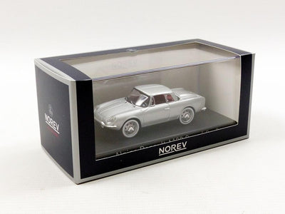 Norev- Alpine Renault A 108 Coupe 1961 Miniatur-Fahrzeug, Silber, Massstab 1:43