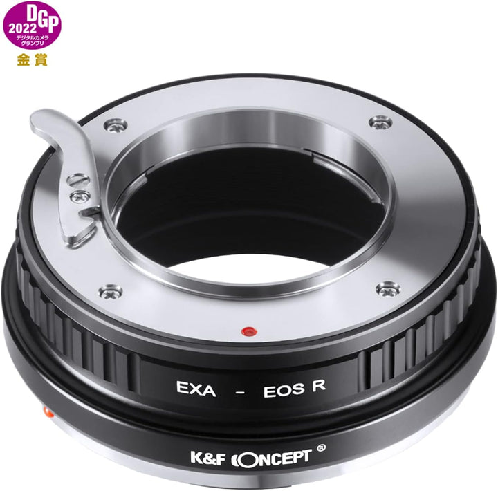 K&F Concept Lens Mount Adapter EXA-EOS R Manueller Fokus Kompatibel mit Exakta, Auto Topcon Objektiv