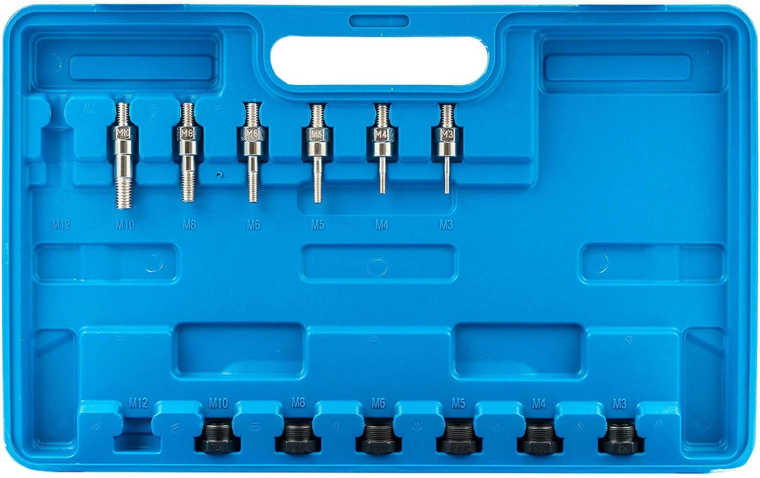 Satra S-2NRH Profi-Nietmutternzange M3 - M10, inkl. Kunststoffkoffer