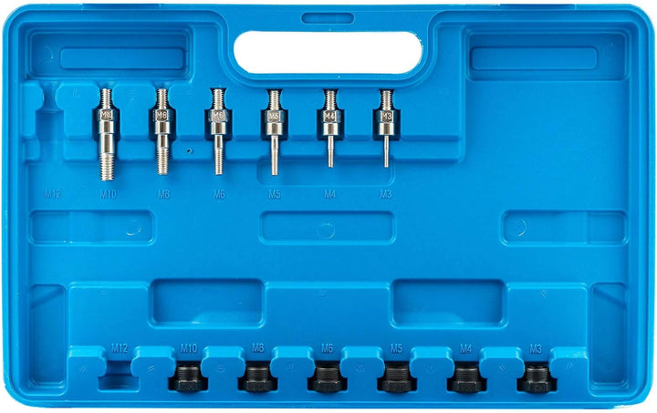 Satra S-2NRH Profi-Nietmutternzange M3 - M10, inkl. Kunststoffkoffer
