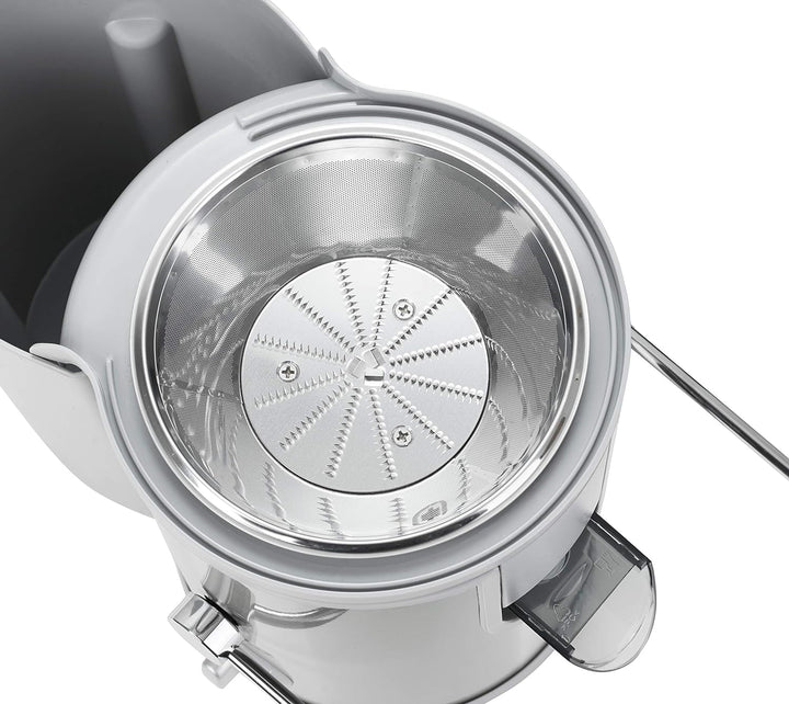 Mesko MS 4126 Entsafter für Obst und Gemüse aus Edelstahl, Saft/Juice Maschine, 65mm breiter Einlass