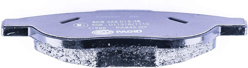 HELLA PAGID 8DB 355 015-381 Bremsbelagsatz - T1988 - Dicke/Stärke: 19.1mm - Bremssystem: Bosch - nic