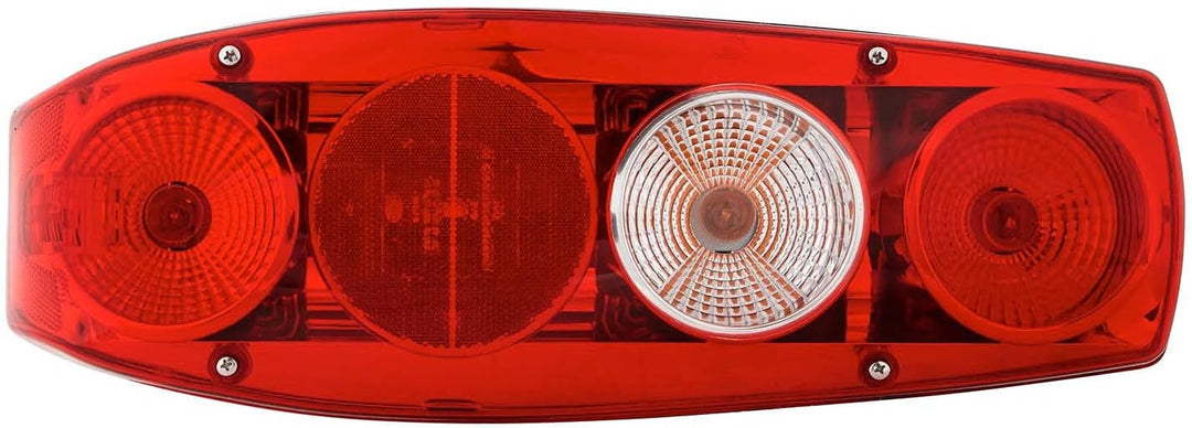 HELLA 2VA 341 419-147 Heckleuchte - Caraluna II - 12V - Einbau - Lichtscheibenfarbe: rot - rechts
