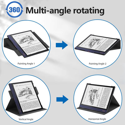 DONGZHU Hülle für BOOX Note Air 2 Plus Tablet 10.3 Zoll 2022, Skin Touch Feeling Slim Lightweight Sm