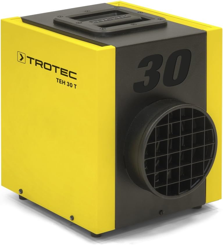 TROTEC TEH 30 T Elektroheizer, Bauheizer mit 3,3 kW mit widerstandsfähiger Schutzlackierung