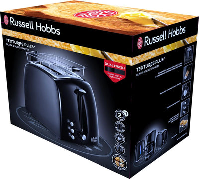 Russell Hobbs 24530-56 Sandwichtoaster Cook@Home, antihaftbeschichtete und extra tiefe Platten, Edel