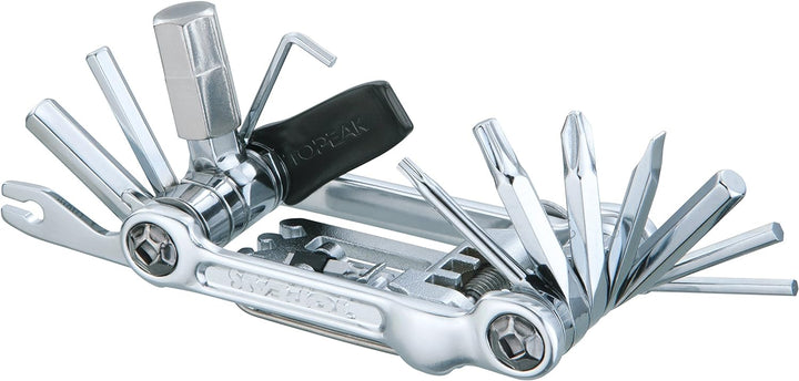Topeak Mini 20.Pro Mini-Werkzeug, Fahrrad, 60102536S, Silber One Size Silber, One Size Silber