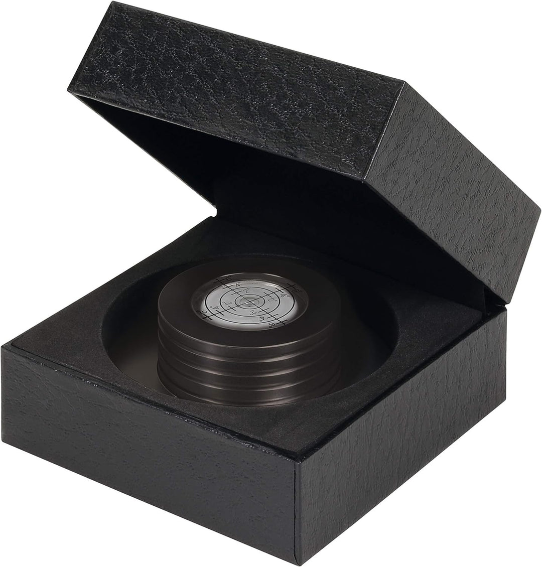 Dynavox Plattenspieler-Stabilizer PST300, Auflagegewicht mit Libelle aus Aluminium für Plattenspiele