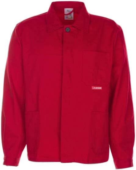 Planam 0103064 BW 290 Arbeitsjacke, Mittelrot, Grösse 64 Mittelrot 64, Mittelrot 64