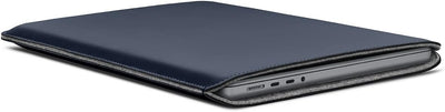 Woolnut Matte PU Sleeve Case Hülle Tasche für MacBook Pro 14 Zoll - Blau 14-inch MacBook Pro Blau, 1