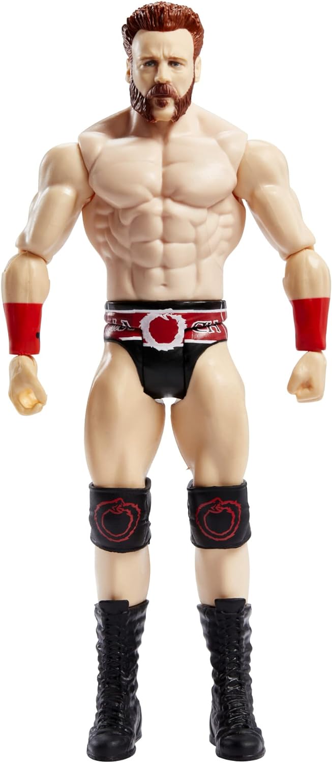 WWE HDD77 - WrestleMania Sheamus Actionfigur, bewegliches 15-cm-Sammlerstück, Spielzeug Geschenk für