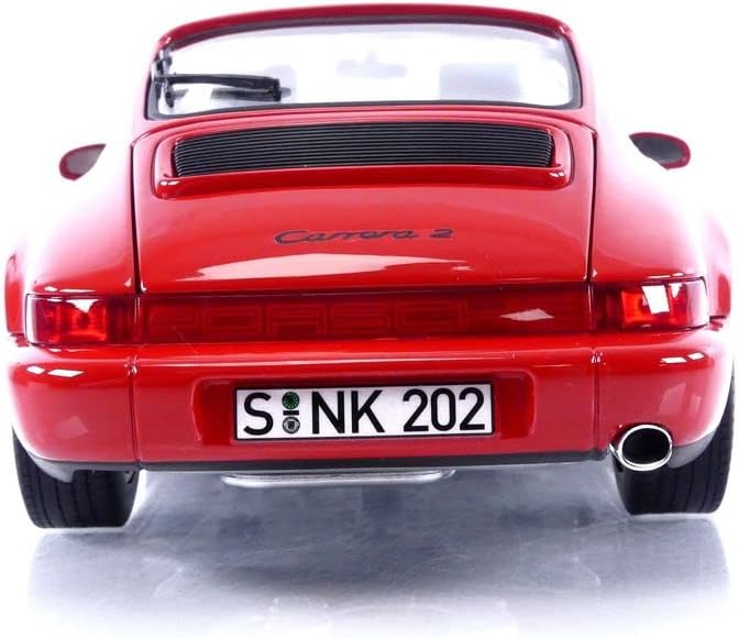 Norev kompatibel mit Porsche 911 (964) Carrera 2 1990 rot Modellauto 1:18