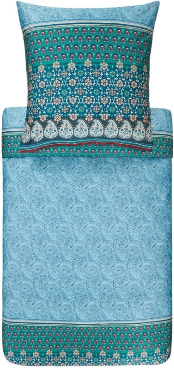 Bassetti Bettwäsche, Baumwolle, GRÜN, 200x200, 3 200x200 Grün, 200x200 Grün