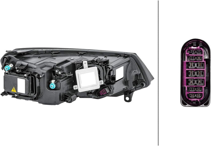 HELLA 1ZT 010 328-011 Bi-Xenon/LED-Hauptscheinwerfer - links - für u.a. VW Touareg (7P5, 7P6), Links