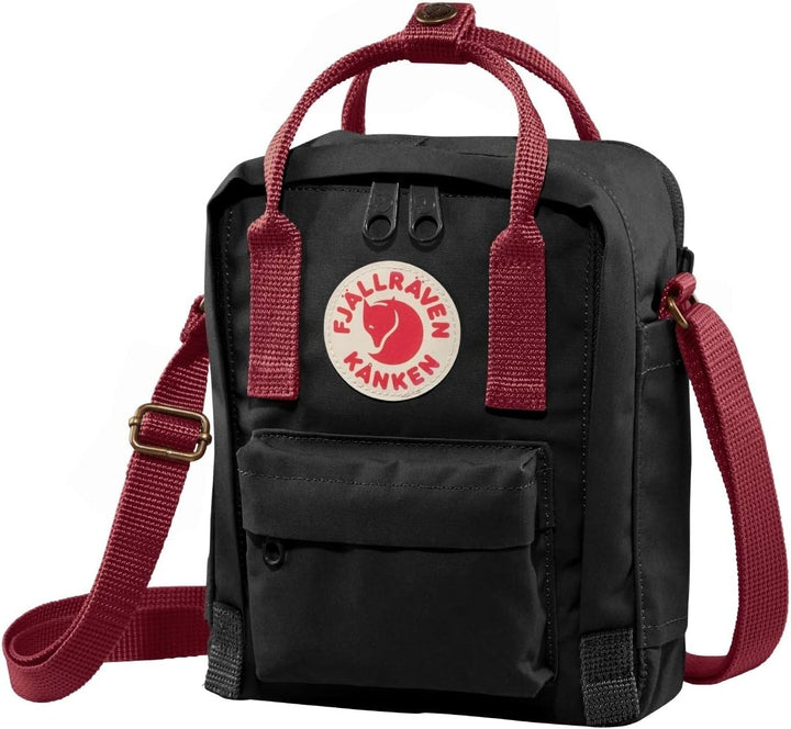 Fjällräven Unisex Kånken Sling Sportrucksack Einheitsgrösse Black-ox Red, Einheitsgrösse Black-ox Re