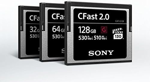 Sony 128 GB CFast 2.0 Professional Flash-Speicherkarte