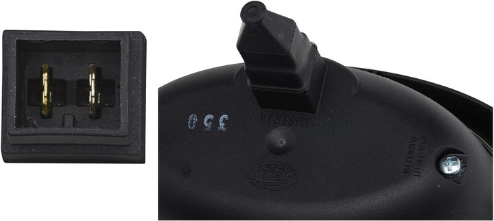 HELLA - Halogen-Arbeitsscheinwerfer - Oval 100 - 12V - Einbau/Schraubanschluss - 2-Punkt Befestigung