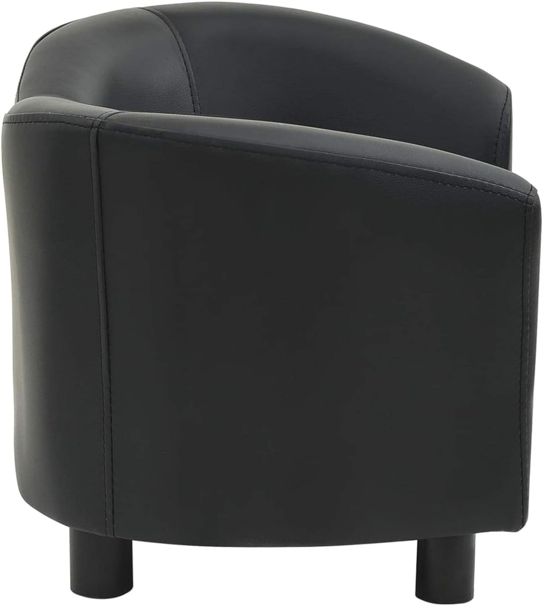 Tidyard Hundesofa Hundecouch Hundebett Haustiersofa Hundematte Hundesessel & -Sofas Sofa Schwarz 67x
