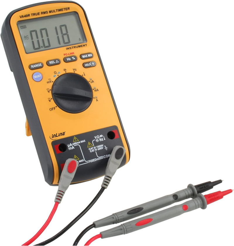 InLine 43114 Multimeter mit PC-Anbindung über USB