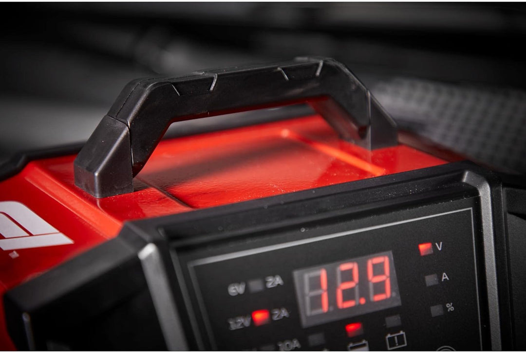 Formula 1 Mikroprozessor Batterie Ladegerät 10 Ampere für 6/12 V, 7-stufig, Power-Supply, Auto Erhal