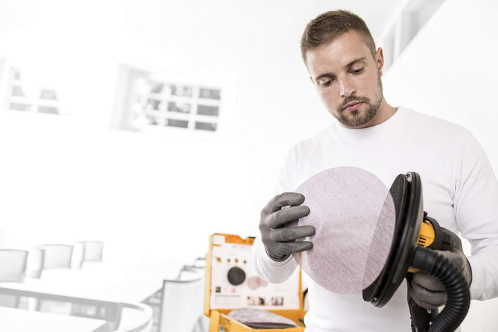 MIRKA Abranet Netz-Schleifscheiben, Bräunlich, Korn P320, 225 mm, Korn P320