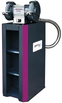 OPTIMUM Doppelschleifer OPTIgrind GU20 230 V (Funkenschutz, bruchsicherem Material) 3101515