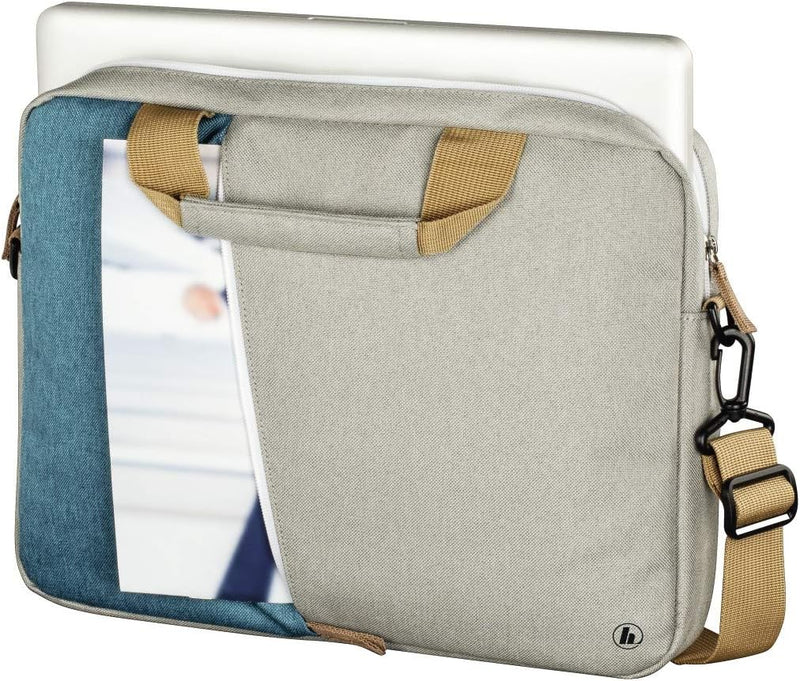 Hama Laptoptasche 40 cm, 15,6 Zoll (gepolsterte Umhängetasche mit Tragegurt und Handgriff, Schultert