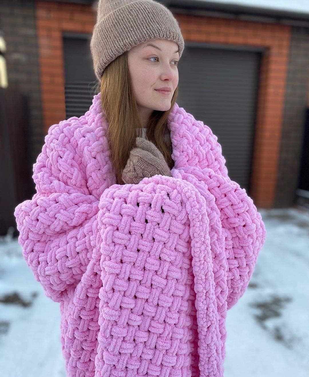 Alize Puffy Baby Big Loop Deckengarn, 300 g, 100 % Micropolyester, weiches Garn, Handstrickgarn, seh