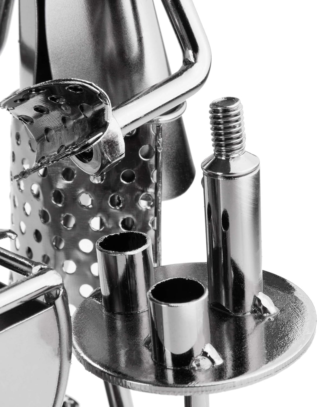 BRUBAKER Schraubenmännchen Barbecue Grill - Grillmeister Fisch - Handarbeit Eisenfigur Metallmännche
