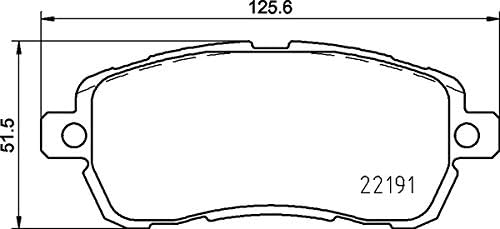 Bremsbeläge Vorne von Brembo mit Zubehör (P 24 203) Bremsbelagsatz Bremsanlage Scheibenbremsbelagsat